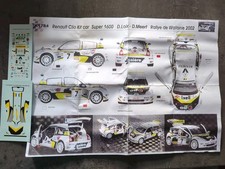 Decalque decal Renault Clio