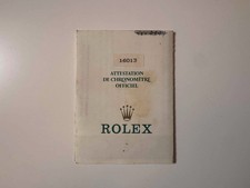 garanzia rolex 16013