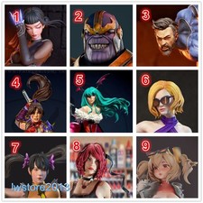 Testa di ragazza 1/6 1/12 1/18 1/10 per corpo figura maschio femmina 12" 7" 6" 3,75" LW0071