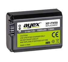 batteria ayex NP-FW50 per Sony