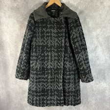Desigual Coat Women 42 Black &