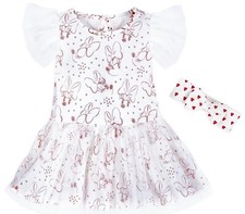 vestito e fascia bambina