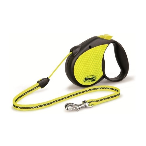 Laisse enrouleur flexi neon - laisse,
