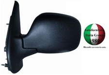 SPECCHIO SPECCHIETTO RETROVISORE SX EL TERM NERO PER RENAULT KANGOO 2003>2007