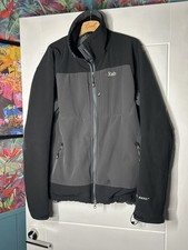 Giacca impermeabile antipioggia Rab Windbloc nera taglia xxl