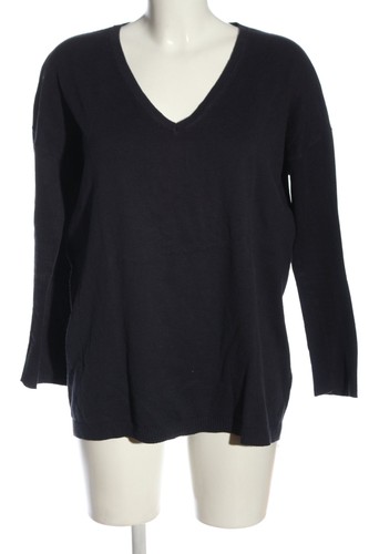 Zara knit maglione con - knit, scollo