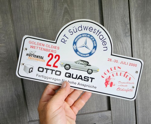 Insegna rally auto - insegna,