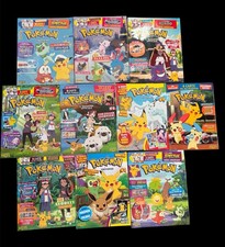 10 riviste POKEMON Panini Magazine Ufficiale + World + Universe tutte con POSTER