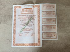 REPUBBLICA ITALIANA BUONI DEL