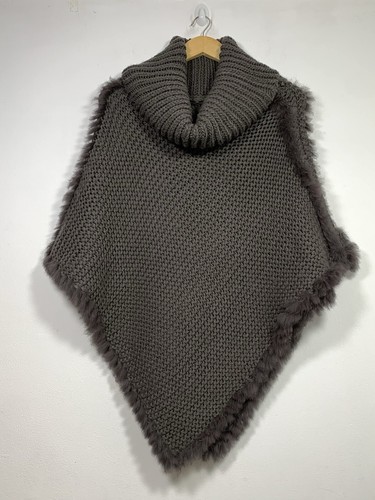 Poncho donna rino - poncho, pelle