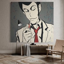 Quadro lupin iii dipinto - dipinto, a