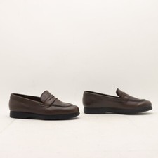 Mocassini TOD'S Usate Numero EU 37 (Cod.CS1360) in Pelle Marrone Donna