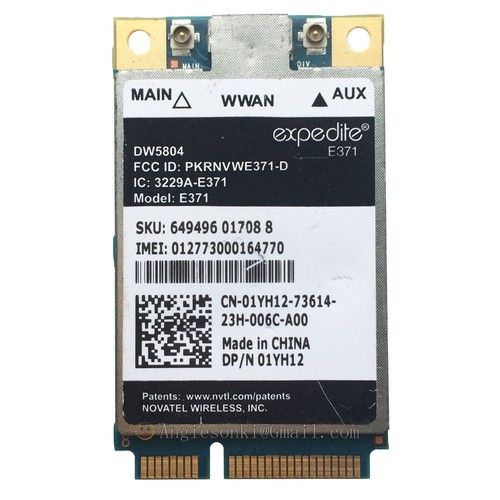 Scheda dell wireless dw5804 - dell,
