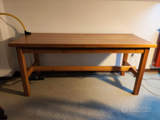 Tavolo scrivania in cirmolo