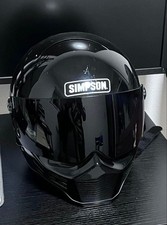 Casco integrale simpson nero - casco,