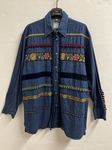 90s moschino camicia rare - moschino, di