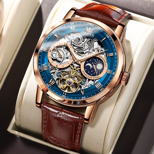 Orologio automatico olevs 6670 - automatico,