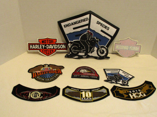 Lotto adesivi patch harley - lotto, 9