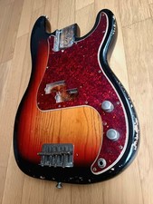 1966 FENDER PRECISION P BASS LOADED BODY USA SUNBURST (REFIN)