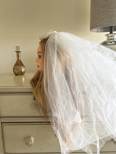 Copricapo velo sposa - copricapo, bianco