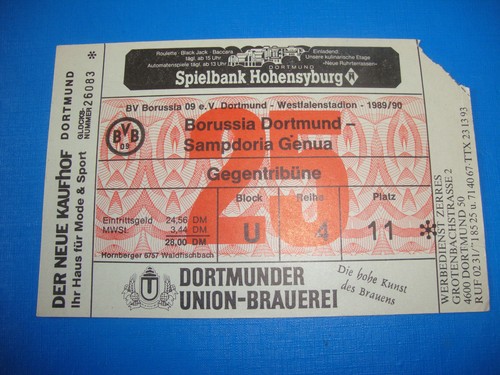 Biglietto bvb dortmund - bvb,