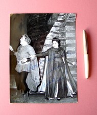 Autografo Margaret Tynes soprano Foto Villani Bologna teatro scena