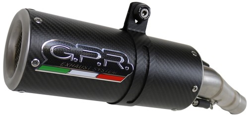 Gpr scarico race carbonio - race,