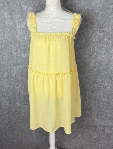 Shein abito giallo medio - , con