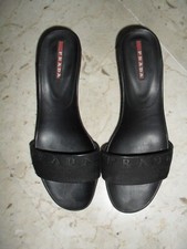 PRESTIGIOSE E COMODE  SCARPE SANDALO PRADA  ORIGINALI n. 37 PERFETTE 