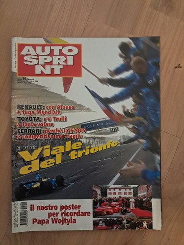 Autosprint 2005 con poster - con,