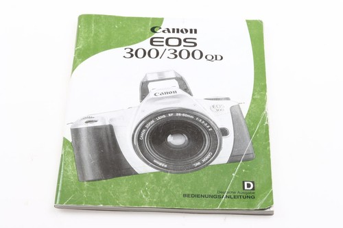 Canon eos 300 - qd, manuale