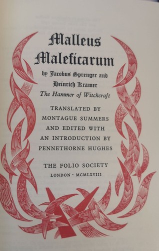 Malleus maleficarum jacobus - maleficarum,