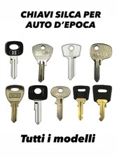 Chiave SILCA originale vintage per Fiat, Alfa Romeo, Lancia, Opel - Auto d’epoca