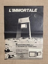 Radiomarelli Il televisore dal cuore forte Pubblicità vintage anni '70