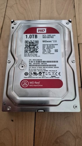 Western digital red 1tb - red,