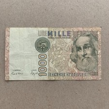 Marco Polo Currency ITALY 1000