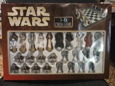 Star Wars Collector 3D Chess Game 1999 - Scacchiera Guerre Stellari fantascienza