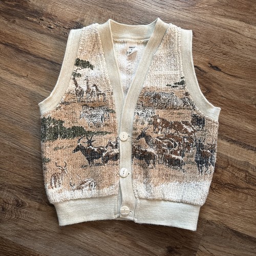 Gilet arazzo vintage africa - arazzo,