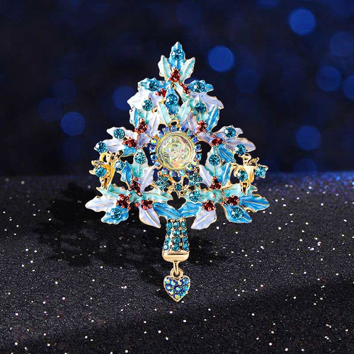 Spilla donna albero natale - donna, di