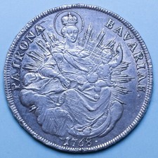 GERMANIA BAVIERA TALLERO 1768