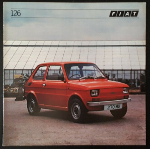 Brochure fiat 126 de - e,