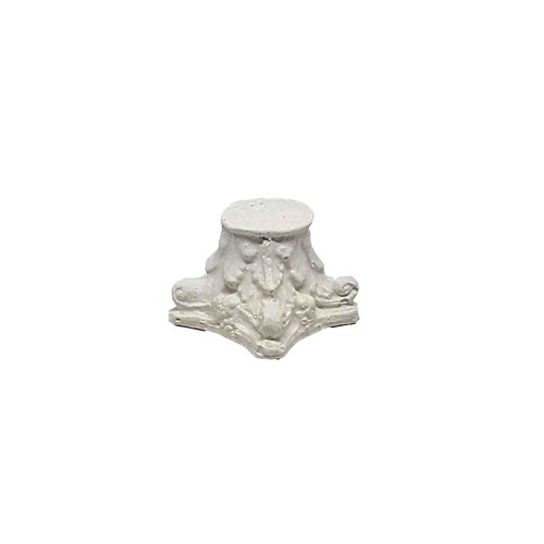 Capitello gesso colato - in,