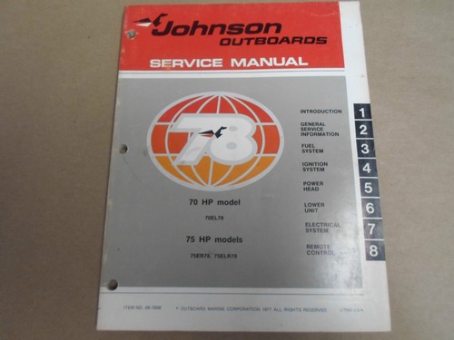 1978 johnson fuoribordo - 1978,