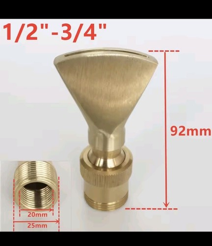 Ugelli fontana 3 4 - 1, 3/4"