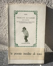TOTO' - Dedicate all'amore - Poesie Napoletane - Colonnese Editore 1977