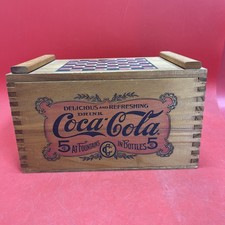 Cassetta in legno Coca-Cola