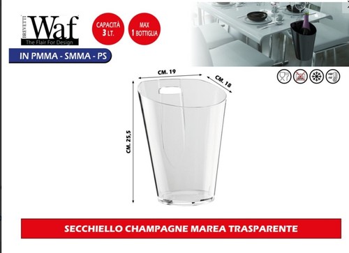 Suaglass secchiello porta - secchiello,