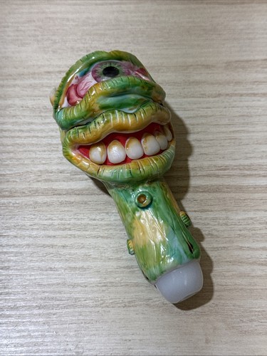 Pipa mostro vetro cm - pipa, in