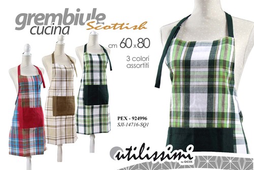 Grembiule cucina scozzese