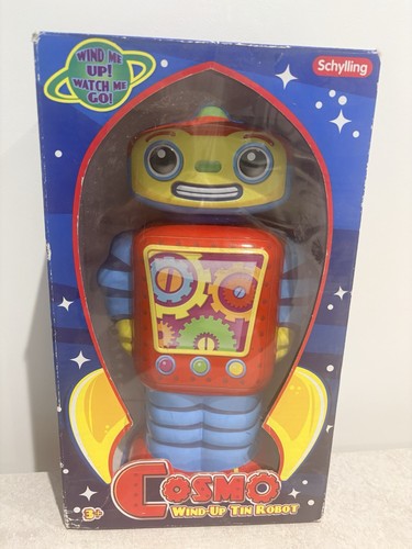 Schylling cosmo tin robot con - robot,